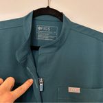 FIGS  Rafaela Cargo Scrub Jumpsuit Womens Medium Teal Blue Green Photo 5