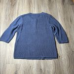 Coldwater Creek  Blue Knit Sweater Size 1X Photo 1