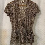 Speechless - Sheer Wrap Blouse (M Juniors) Photo 3
