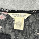 Denim & Supply Ralph Lauren Ralph Lauren Denim & Supply Shirt Womens Large Black‎ Pink Floral Cottage Fairy Photo 6