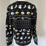 Disney Nightmare Before Christmas Tim Burton Jack Skellington Crewneck sweater size M Photo 1
