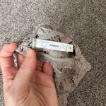 Anemone  Floral Lace Bralette in Taupe Photo 2