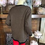 VINTAGE 1990'S CAPE COD SPORTSWEAR BROWN & BLACK HOUNDSTOOTH SWEATER (18/20) Size 18W Photo 4