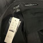 J.Crew Petite Wide Leg Essential Pant Linen High Waist Classic Black US 4 P NWT Photo 6