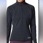 Mountain Hardwear Mountain Hardware NWOT navy with thumbholes Photo 0