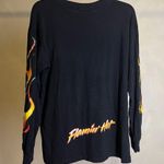Forever 21  X CHEETOS Flaming Hot Long Sleeve Shirt,Black Flame Sleeves|Size:S Photo 14
