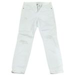 Cello  Women's Distressed White Skinny Jeans Size 5 Photo 4