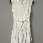 Rebecca Taylor Francine Eyelet Lace Tie Waist Dress Size 6 Cream White Photo 0