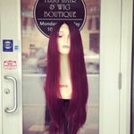 Human hair blende ombré Red Wine Burgundy Wig 2020 Photo 6