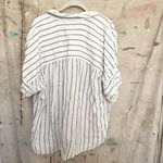 J.Crew Relaxed-Fit Short-Sleeve Baird McNutt Irish Linen Shirt, Graphite Stripe Photo 3