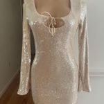 Wild Fable Women's Long Sleeve Sequin Mini Shift Holiday Dress - ™. Photo 1