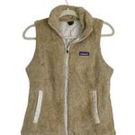 Patagonia Women's Los Gatos Fleece Vest El Cap Khaki Sherpa Size Small Outdoors Photo 0