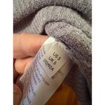 We The Free Gray Waffle Knit V Neck Long Sleeve Oversized Top Size S Photo 3