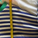 Free People Green Blue/purplish striped sweatshirt. NWT. L. Photo 8