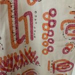 Ruby Rd. Women's White Cropped Pants with geometric print. Size‎ 14 Photo 1