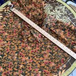 EN CRÈME Chiffon Top Sz:L Gold Size L Photo 5