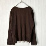 Sablier Long Sleeve Knit Cardigan V Photo 1