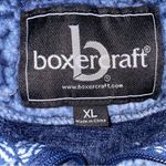 Boxercraft  Sherpa Teddy Quarter Zip Mock Neck Blue Jacket size XL chest 25" Photo 4
