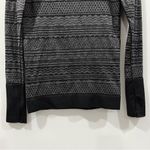 Lululemon Rest Less Pullover size 6 Black/ White (Third Release) Long Sleeve Photo 8