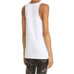 Versace Logo Cotton Women Graphic Tank White Size 44 NEW Photo 2