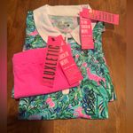 Lilly Pulitzer  Silva Quarter Zip Dress in ‘Blue Horizon Par Fection’ Print Golf Photo 9