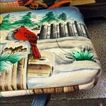 Anuschka  Multicolor Hand-Painted Cardinal Crossbody Bag Photo 7