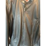 Harley Davidson women’s black leather jacket size xl 100% leather Photo 1