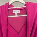 Vibrant  Women's Fuchsia Wrap Blouse Photo 1