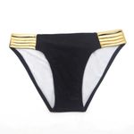 New. Black and Gold swimsuit sexy push Photo 6