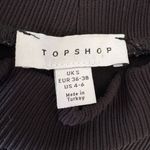 Topshop Black Long Sleeve Bodysuit Photo 2