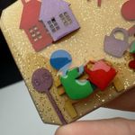 Girl In Wheelchair Bus Stop Signed Little People Pins By Lucinda Brooch Pin Photo 4