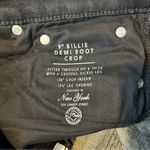 J.Crew NWT 9" Billie Denim Boot Crop Black Charcoal Button Fly Jeans Size 26 Photo 12