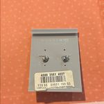 Macy's  Bullock's Vibrant Peach/Orange Floral Earrings Photo 2