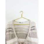 ZARA Beige Knit Wrap Cropped Sweater Top Size Small 6771/005 Bohemian Chic Photo 4