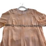 MM Lafleur The Jessica Dress Brushstroke Size XL 100% Silk Peach Salmon Career Orange Photo 9