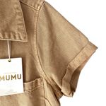 Show Me Your Mumu  NWTs Ranger Romper size XL Tan Safari Photo 2