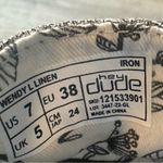 Hey Dude  Wendy L Linen Slip On Loafers Womens Size 7 Iron Grey Walking Photo 7