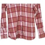 J.Crew NWT Plaid Slim Fit Long Sleeve Button Down Collard Flannel 2 Blush Pink Photo 2