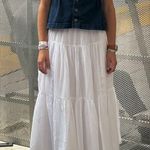 American Eagle  Outfitters Denim Babydoll Top Photo 0