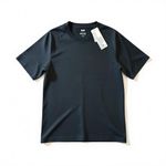 Uniqlo Women's AIRism UV Protection Crew Neck Tee XS Black NWT Moisture-Wicking Photo 1