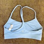 Lululemon Flow Y Bra Blue Linen Size 10 Photo 2