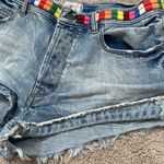 Free People  button short  jean shorts , 2” inseam Photo 2