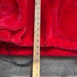 ORGVSM Red Fleece Oversized Hoodie Italy Streetwear Size Medium Unisex Photo 7