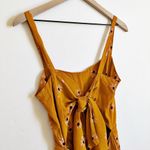 Faithfull the Brand Anthropologie Wide Leg Jumpsuit Floral Orange Size L Photo 6