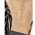 Vince Camuto Latenla Shoes Womens Size 8M Brown Tiger Calf Hair Flats Trendy Photo 12