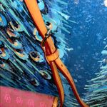 Dooney & Bourke Vintage Y2K Pink Canvas Monogram and Leather Crossbody Bag Photo 4