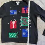 Alfred Dunner  Vintage Black Christmas Sweater Photo 4
