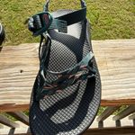 Chacos Chaco Women's Black and Teal Sandals Photo 1