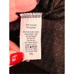 Zig Zag Stripe Black Pink Waffle (2) Sleeveless Babydoll Top 2XL‎ NWOT Plus Size Size XXL Photo 5