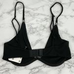 Free People Black In The Mood Underwire Mesh Bra 32D NWT Photo 3